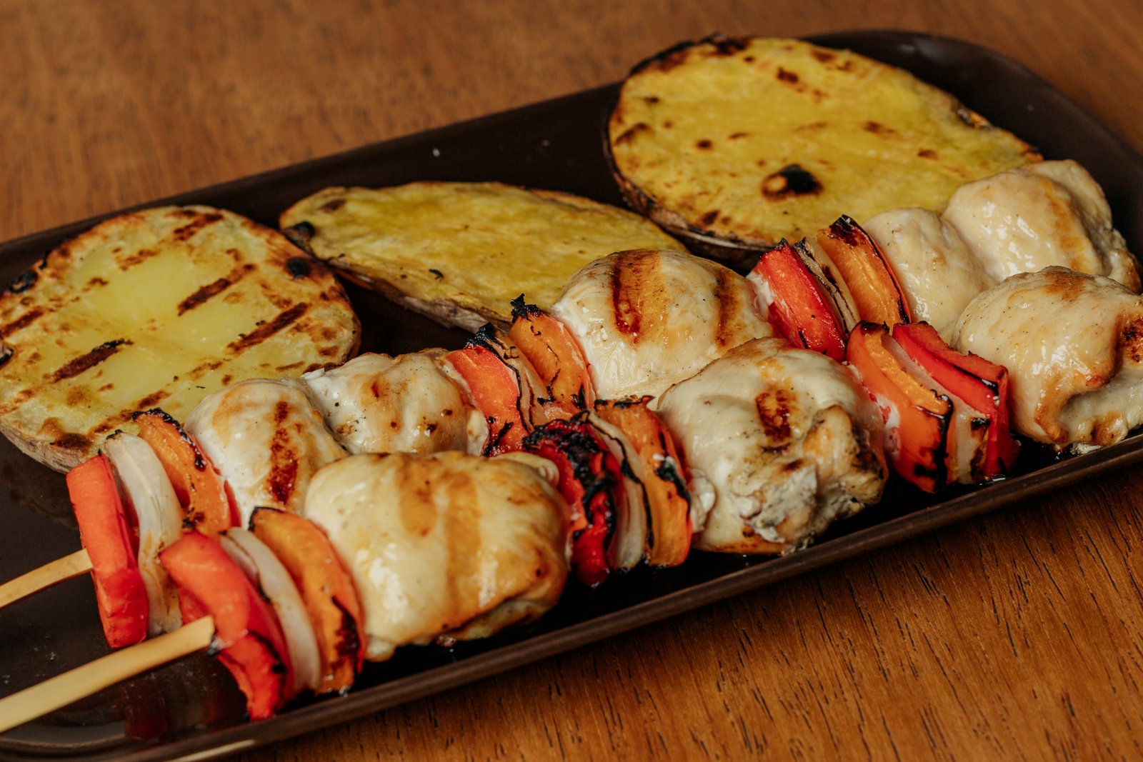 Brochetas de Pollo Parrilleras