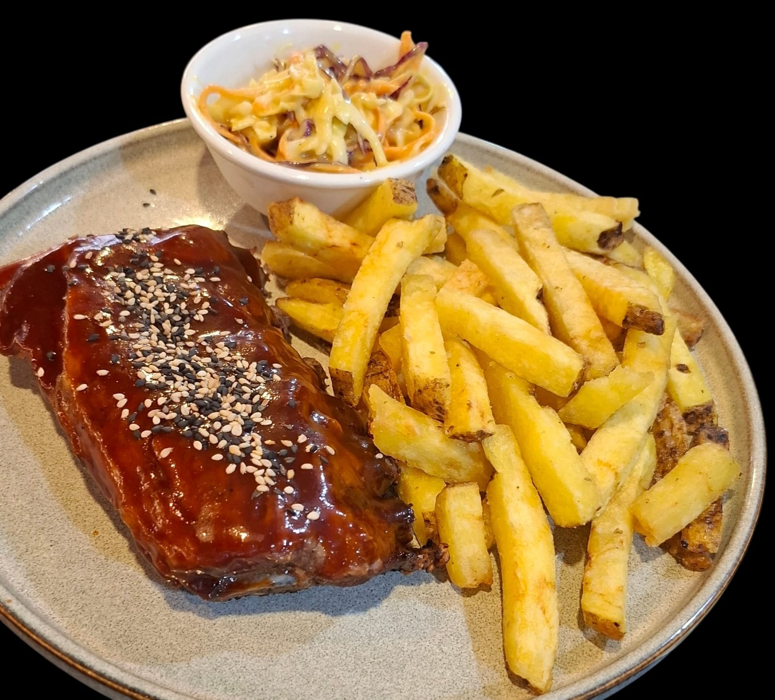 Costillas BBQ a la Leña (260 gr)