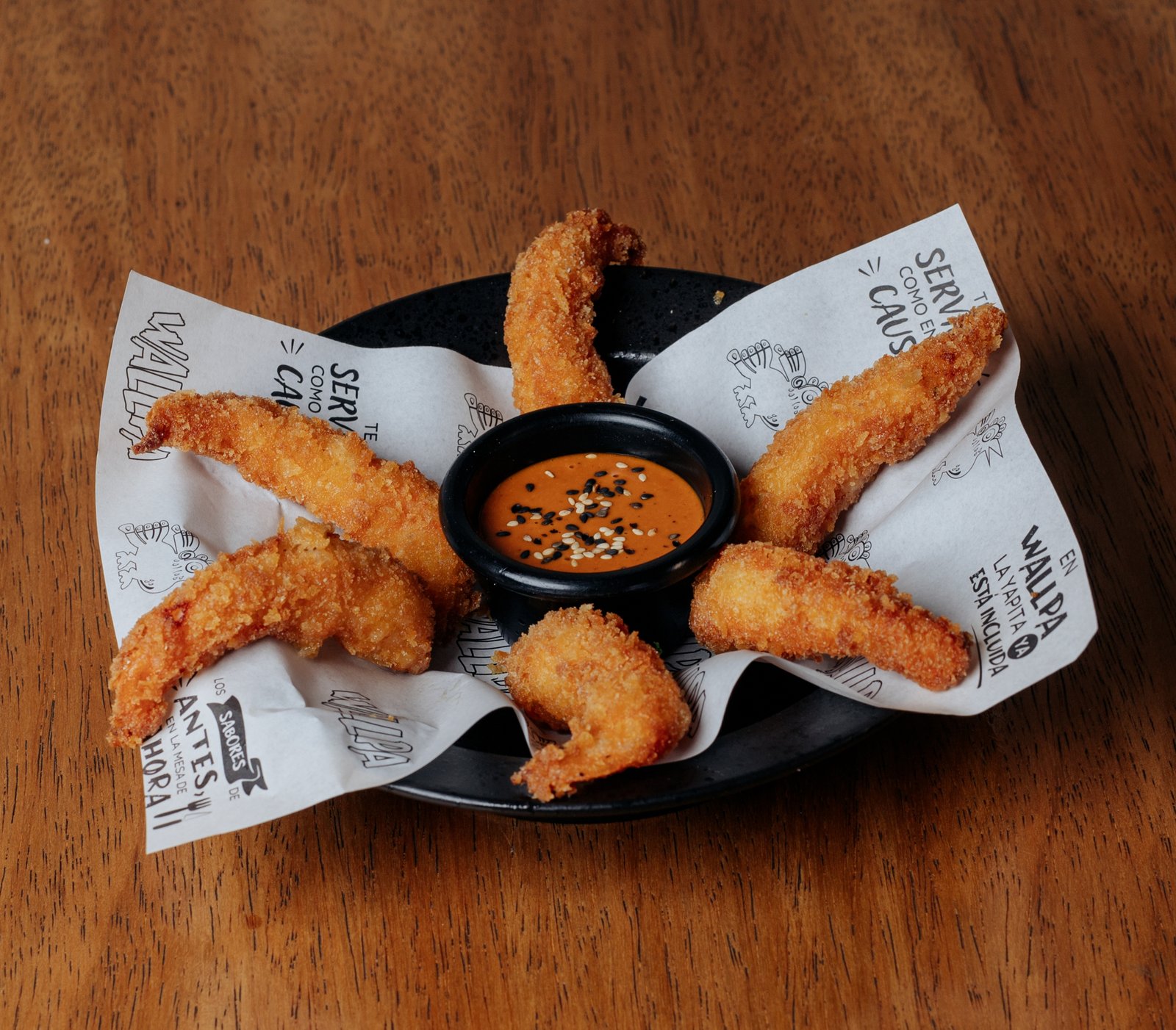 Langostinos al Panko